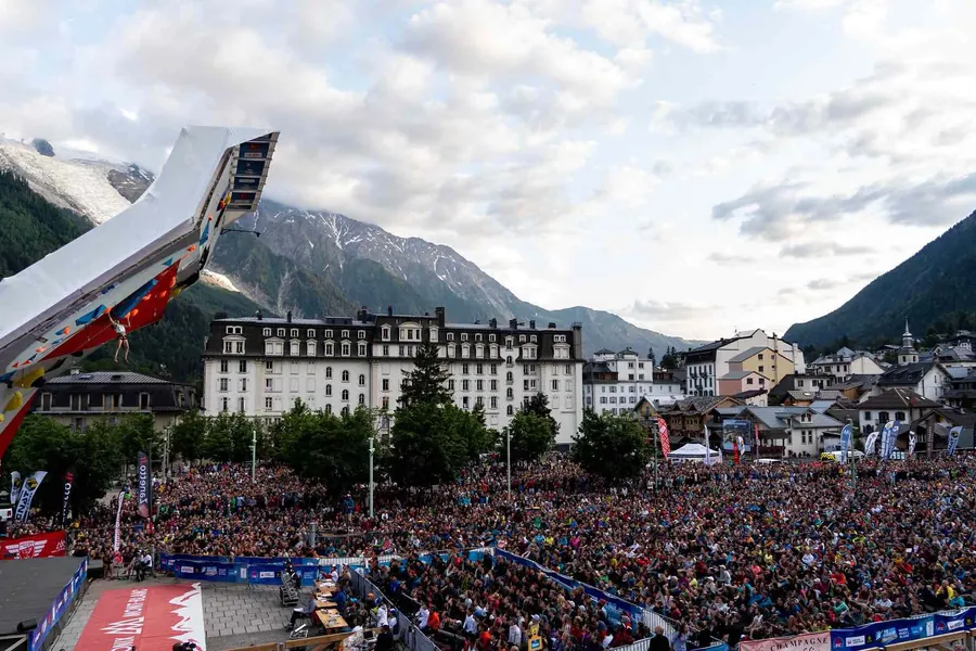 Coupe du monde escalade Chamonix IFSC