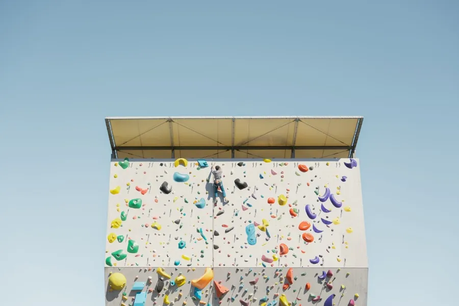 mur d'escalade