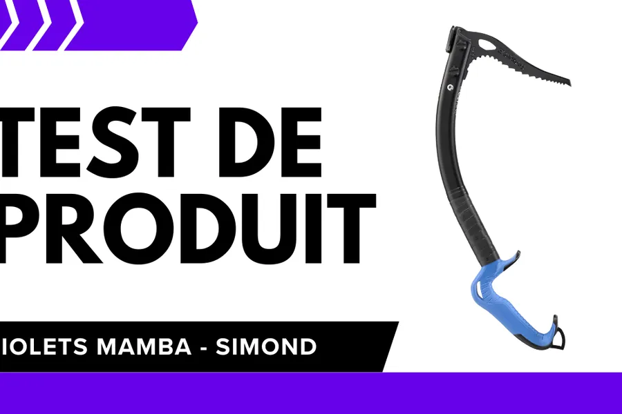 Piolet de cascade de glace Simond Mamba