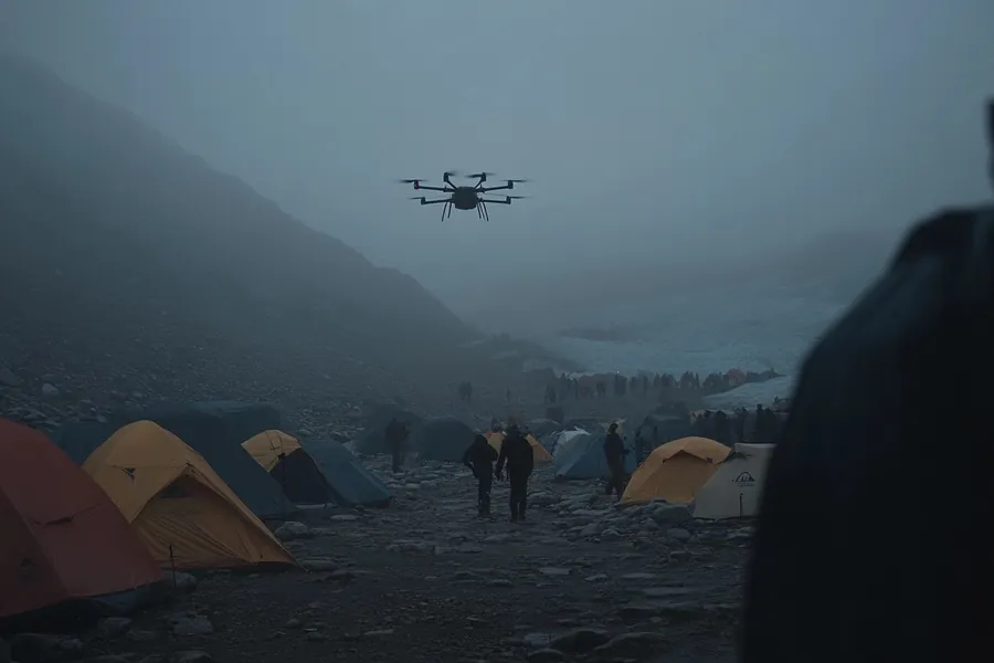 Drone Everest