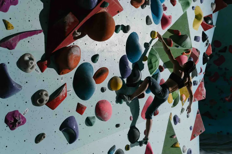 Escalade de bloc