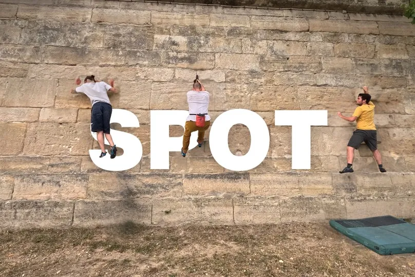 Paris is a climbing spot