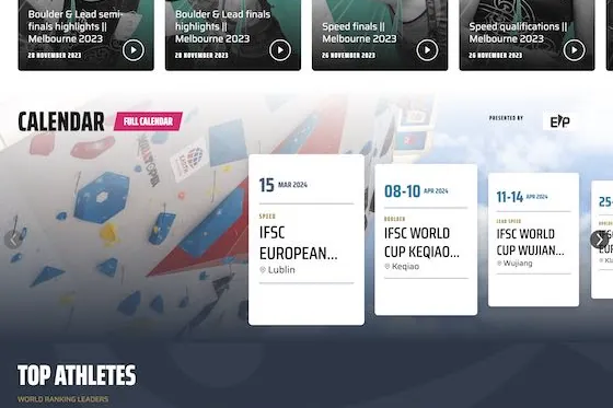 Nouveau site IFSC