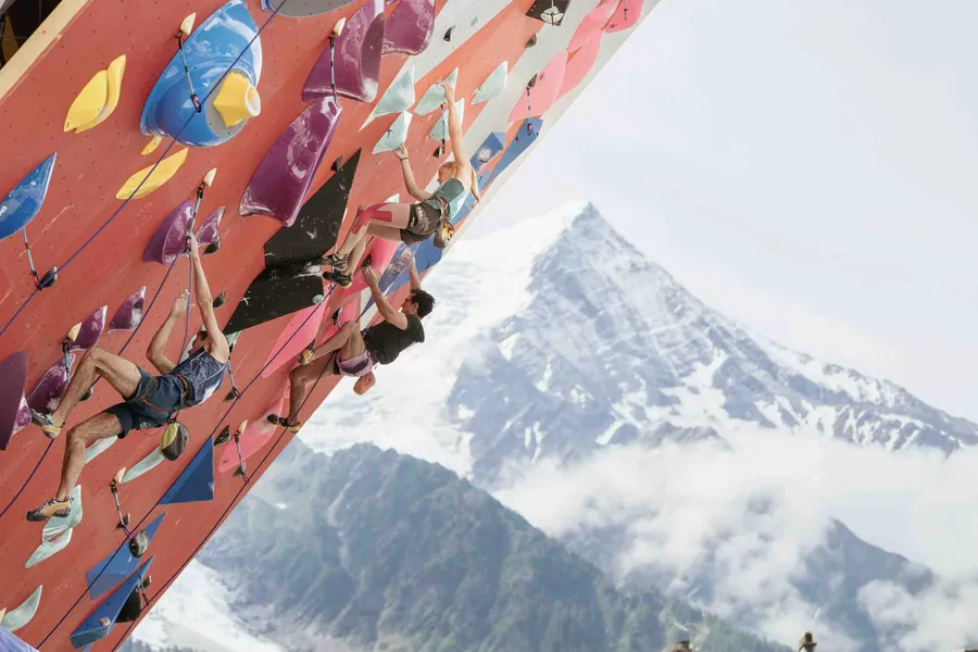Coupe du Monde d'escalade à Chamonix 2024
