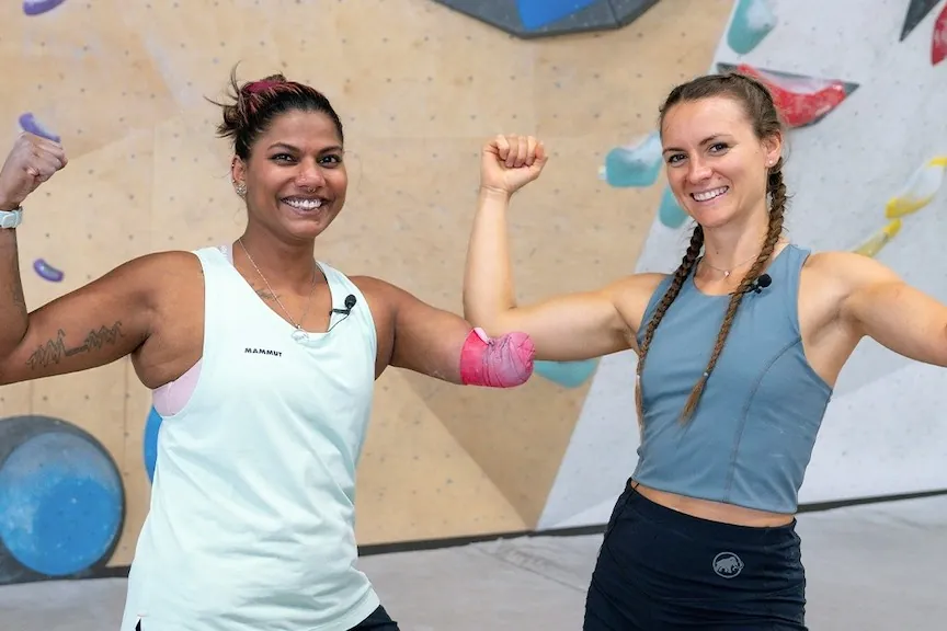 Paralympiens de l’escalade