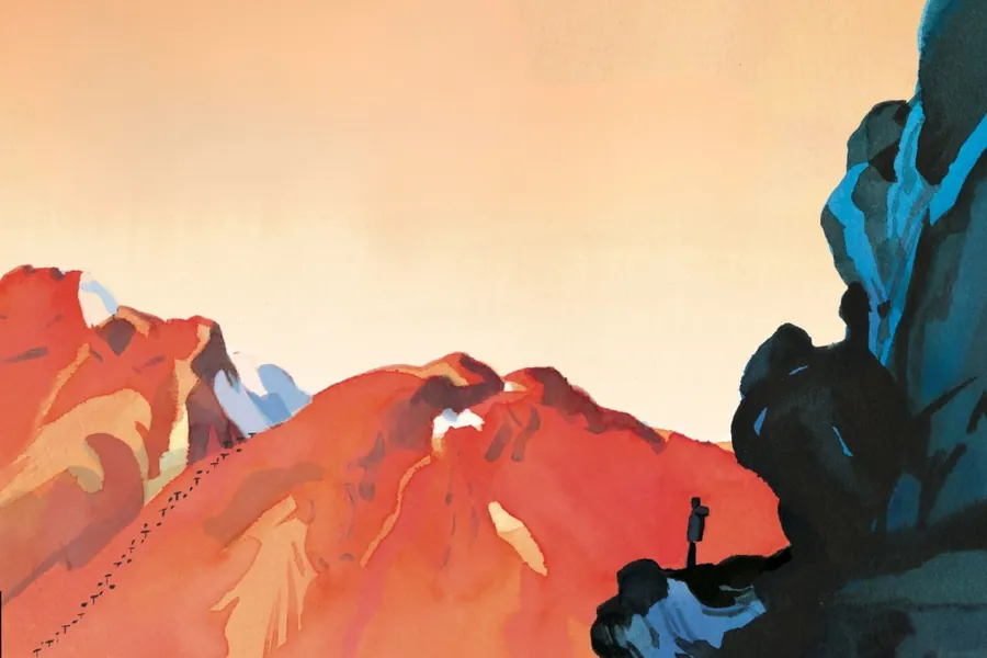 Le mal des montagne de Reporterre avec La Revue Dessinée