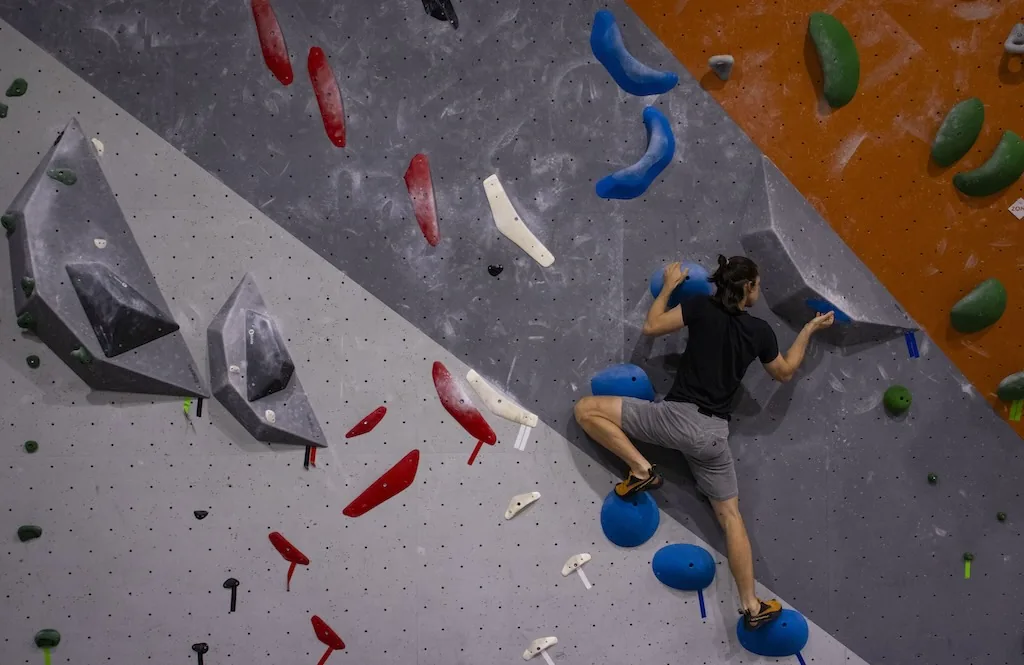 Chute escalade