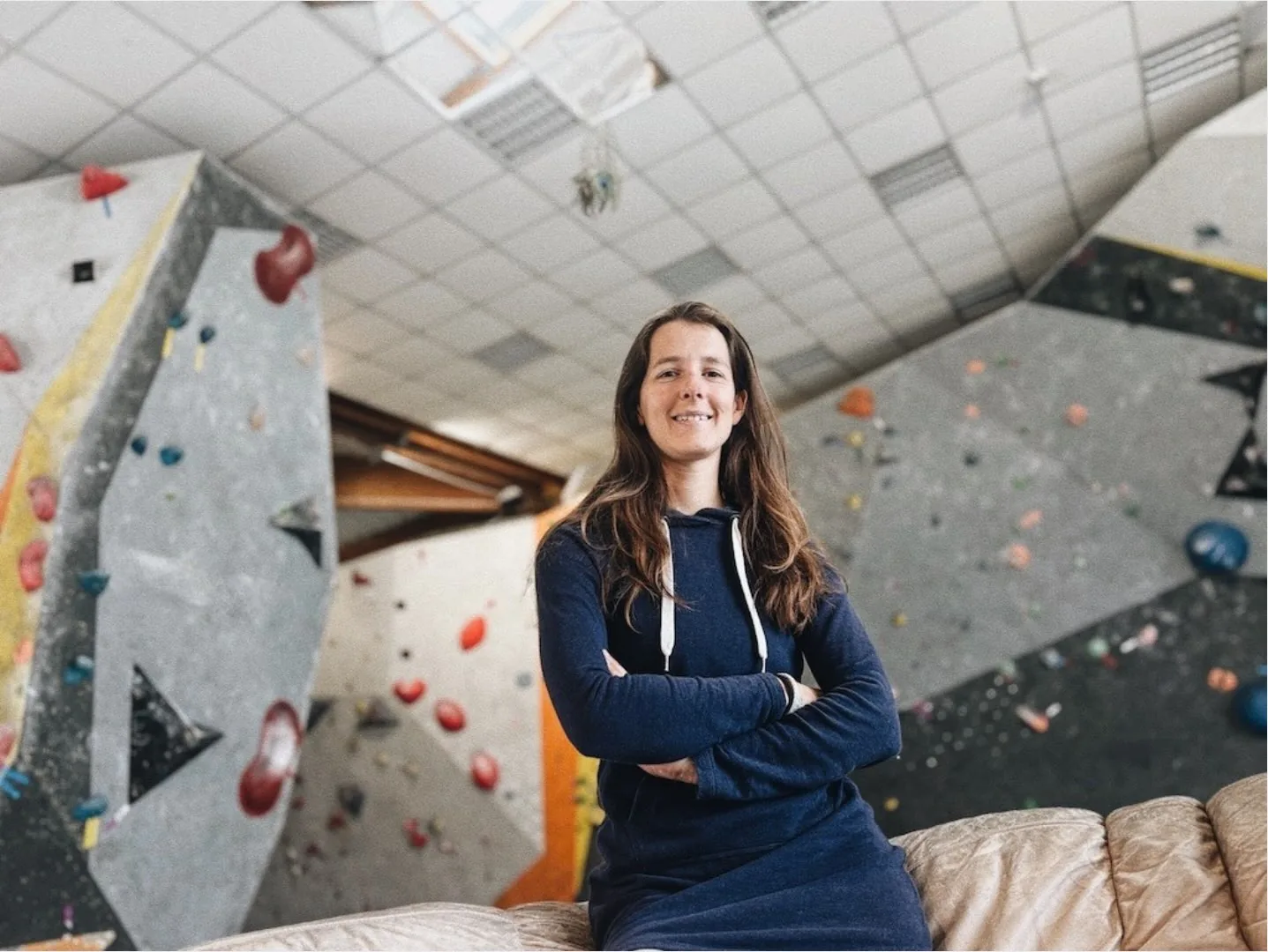 Marie Imbert, fondatrice de Là Ô Escalade