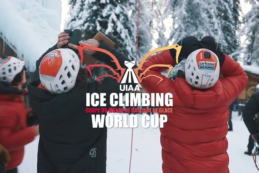 Ice climbing