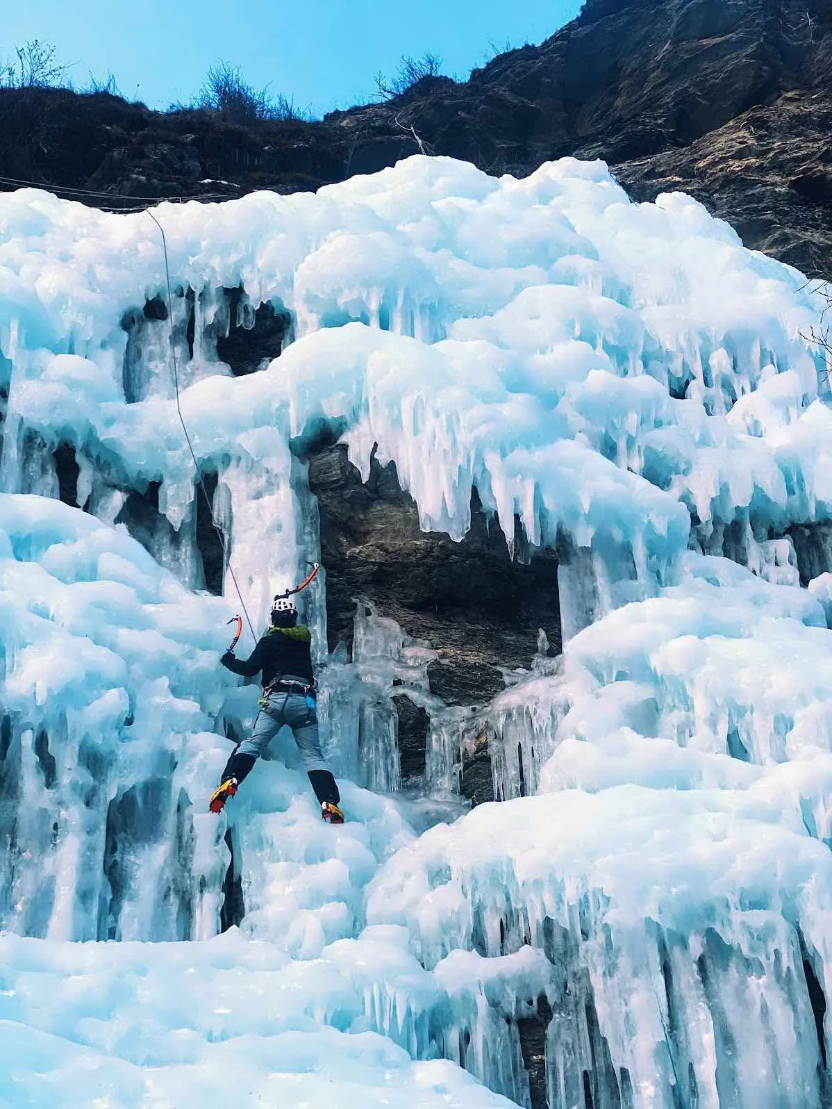 ICE Climbing Ecrins - Aiguilles