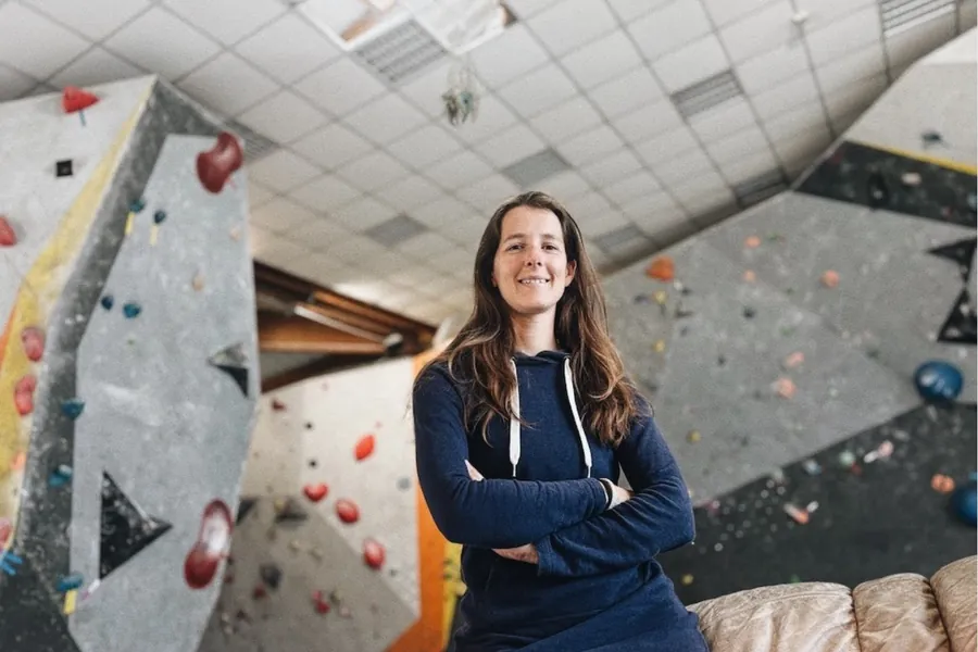 Marie Imbert, fondatrice de Là Ô Escalade
