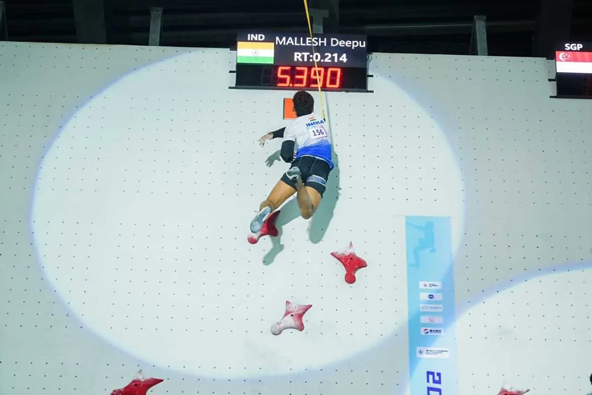 Deepu Mallesh Climber