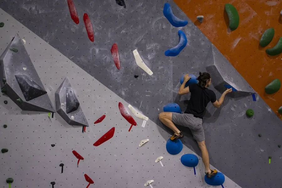 Chute escalade