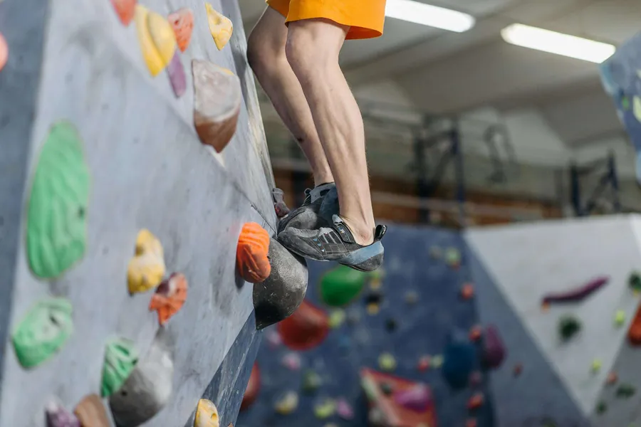 Pieds escalade exercices