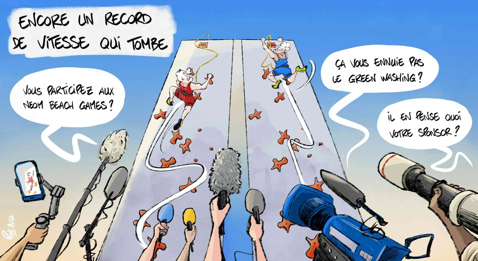 Neom Beach Games Escalade