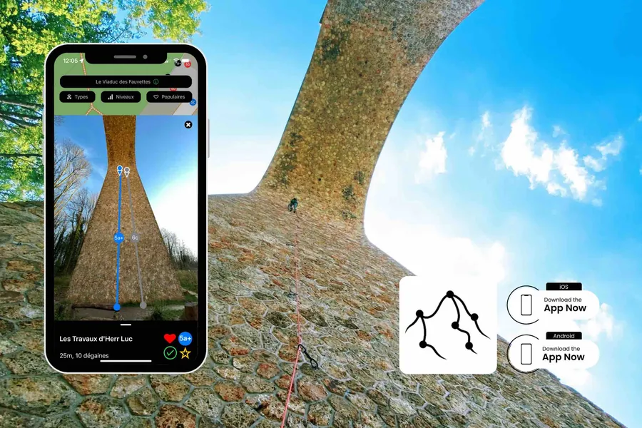 OneTopo Application Escalade