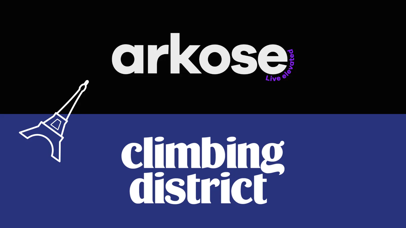 Arkose et Climbing District logos