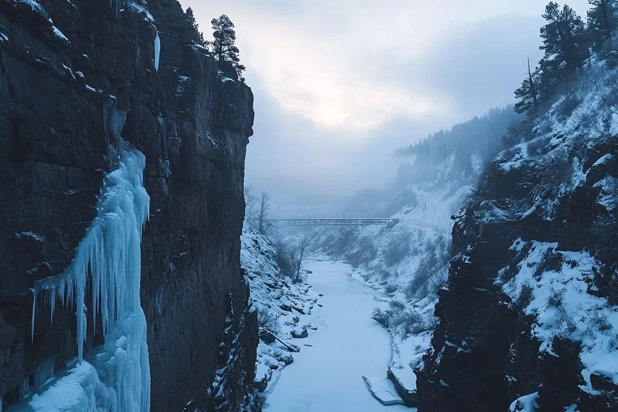 Escalade sur glace