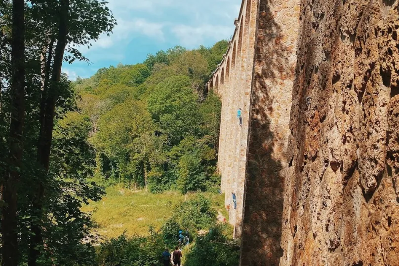 Viaduc des Fauvettes escalade