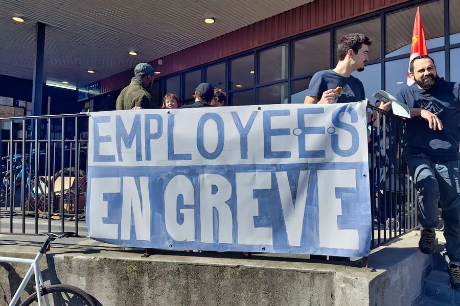 Grève à Aubervilliers 2025