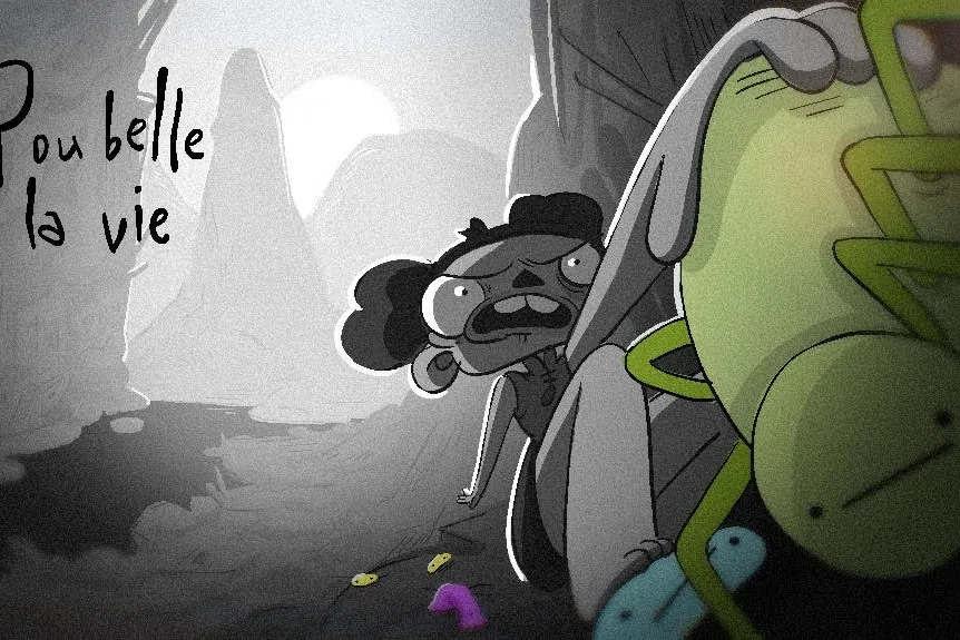 Poubelle la vide BD