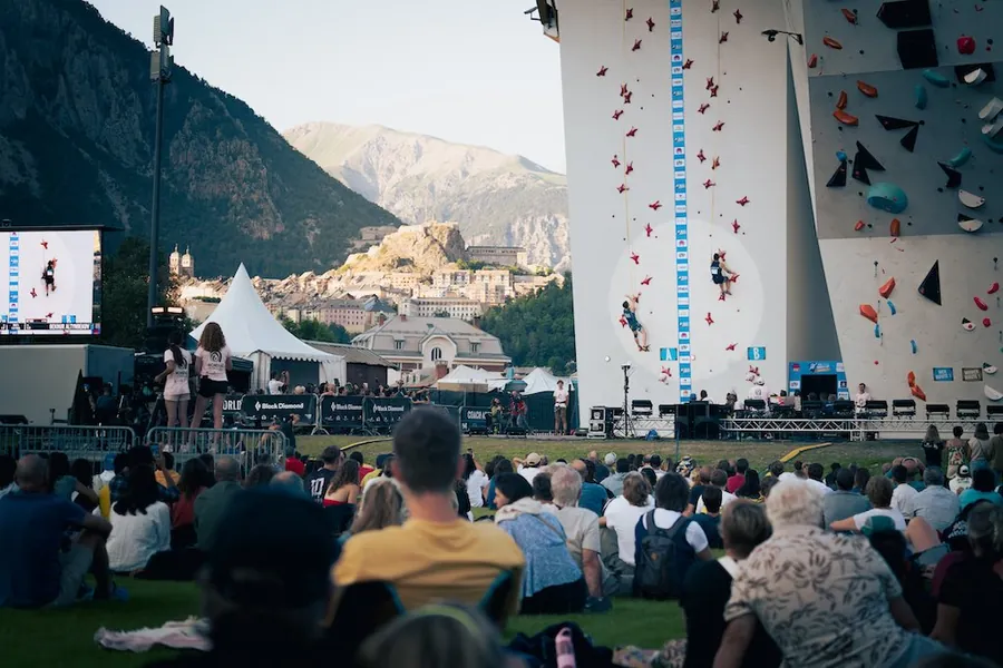 Coupe du monde IFSC escalade vitesse