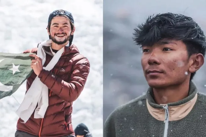 Nima Rinji Sherpa et Shehroze Kashif