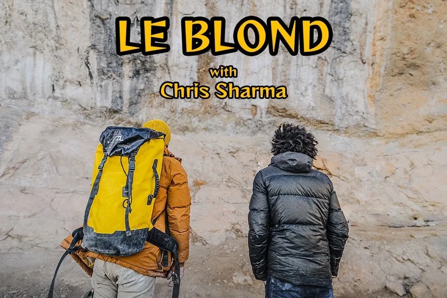 Chris Sharma et Micka Mawem sur le blond