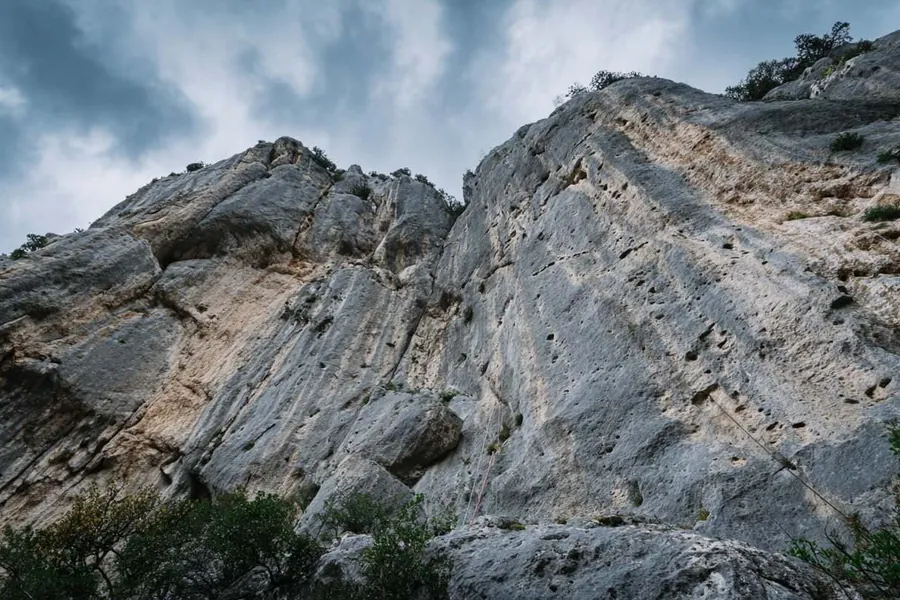 Orpierre falaise