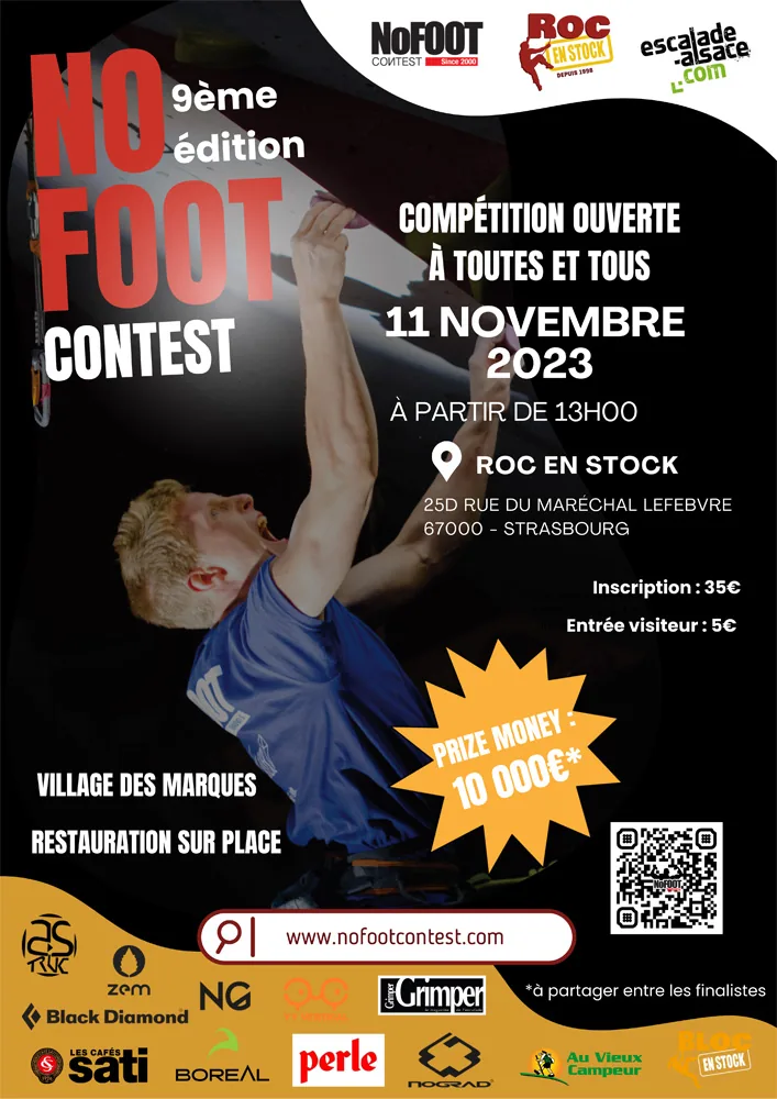 Affiche no foot contest