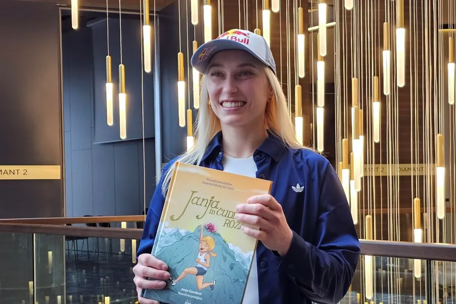 Janja Garnbret livre enfant
